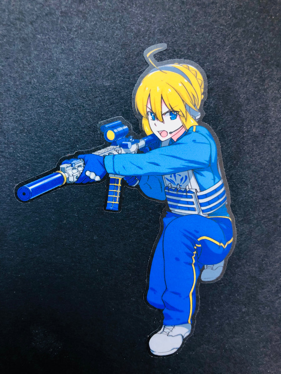 Tactical Saber sticker – SenpaiFi